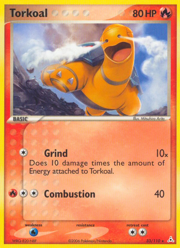Torkoal — illustrated card