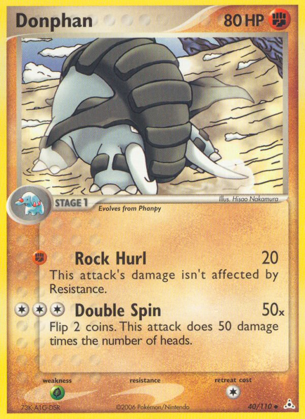 Donphan — illustrated card