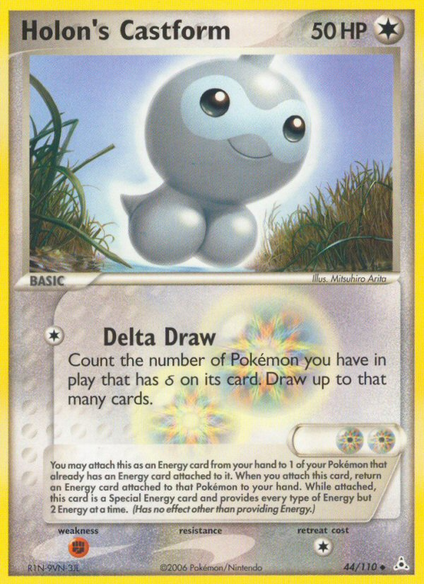 Holon's Castform — illustrated card