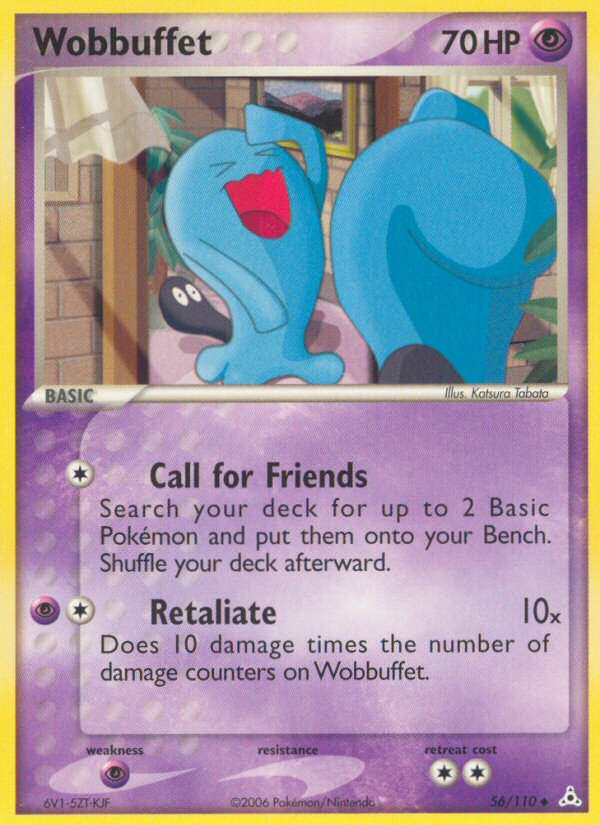 Wobbuffet — illustrated card