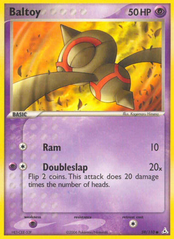 Baltoy — illustrated card
