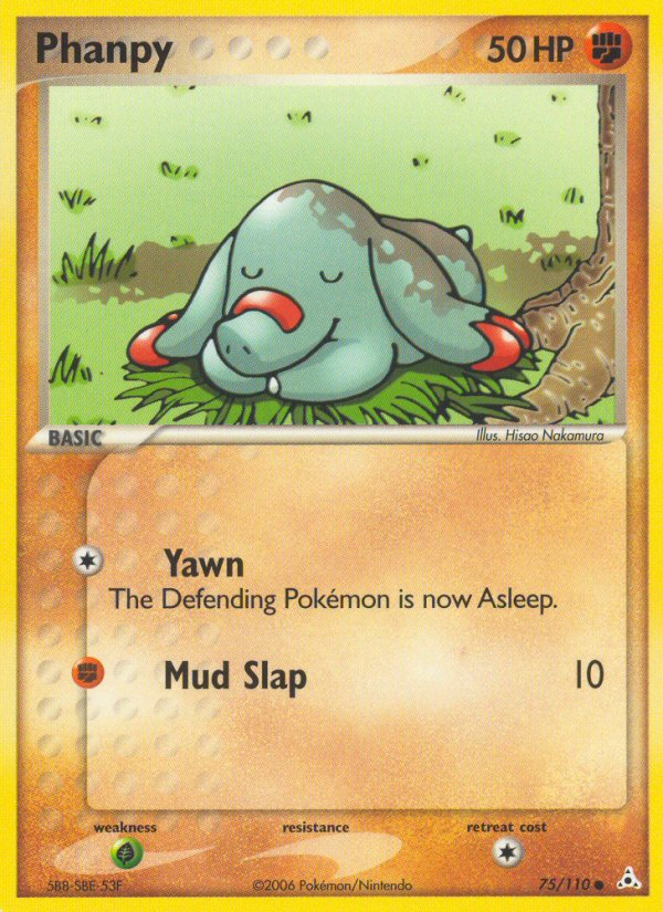 Phanpy — illustrated card