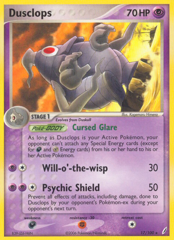 Dusclops — illustrated card