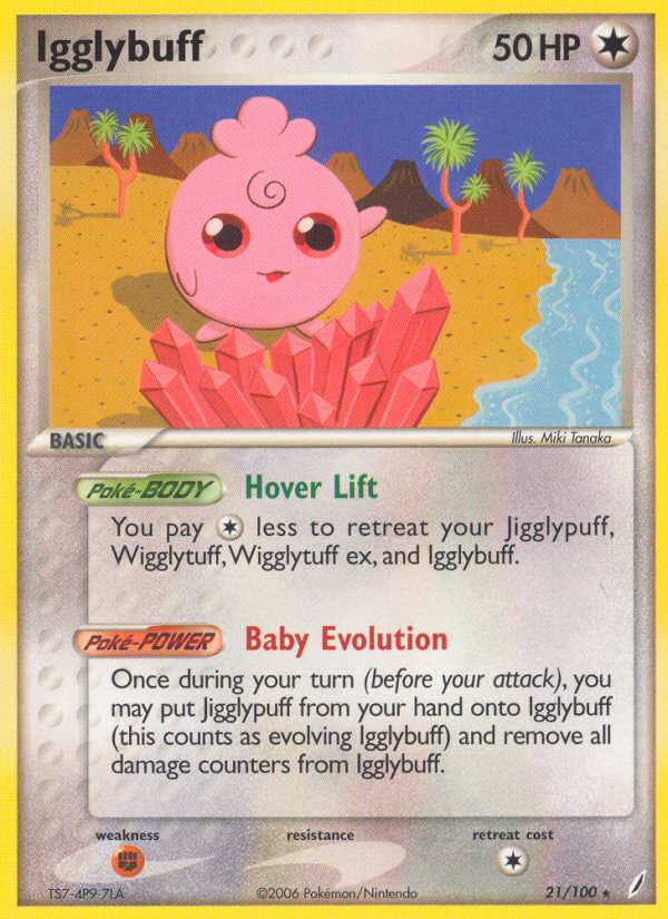 Igglybuff — illustrated card