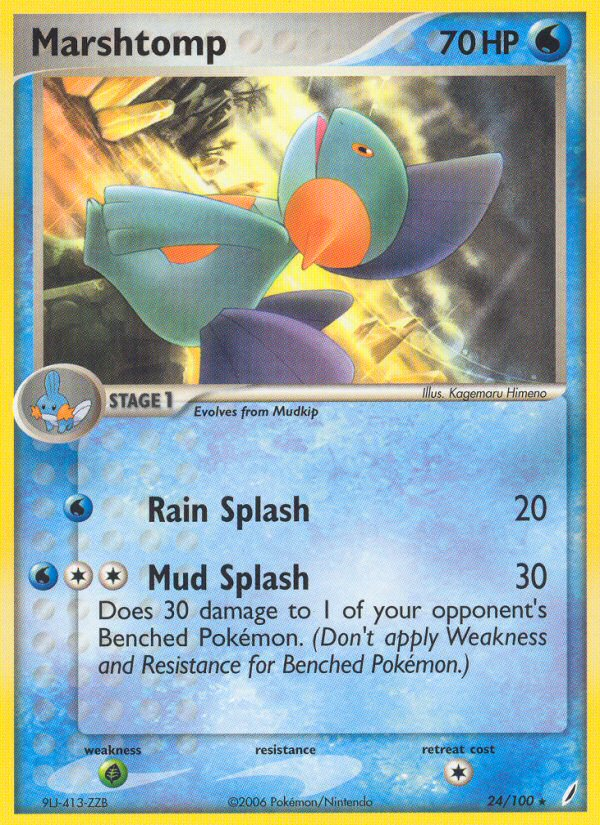 Marshtomp — illustrated card