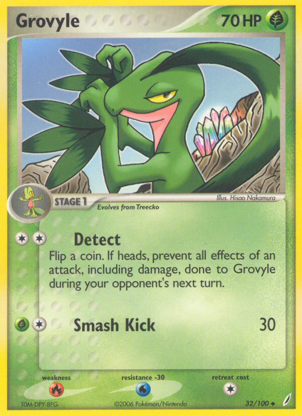 Grovyle — illustrated card