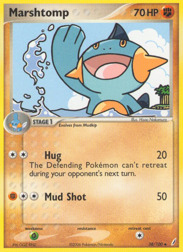 Marshtomp — illustrated card