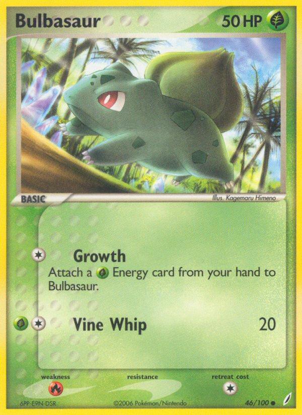 Bulbasaur — illustrated card