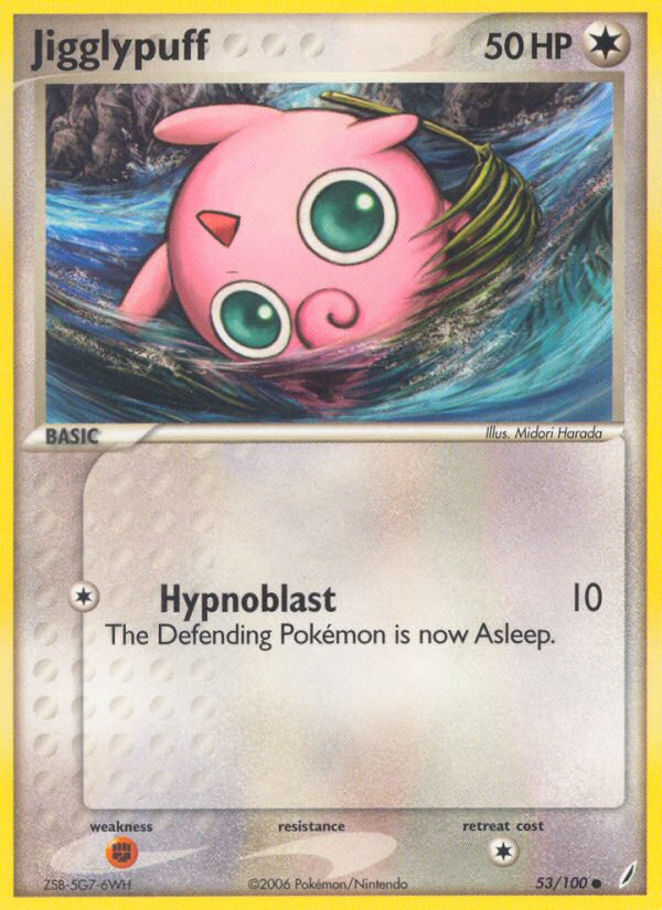 Jigglypuff — illustrated card