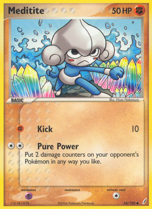 Meditite — illustrated card