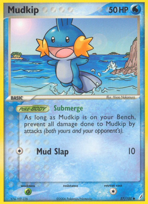 Mudkip — illustrated card