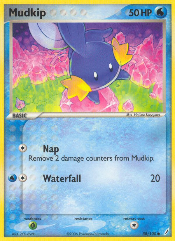 Mudkip — illustrated card