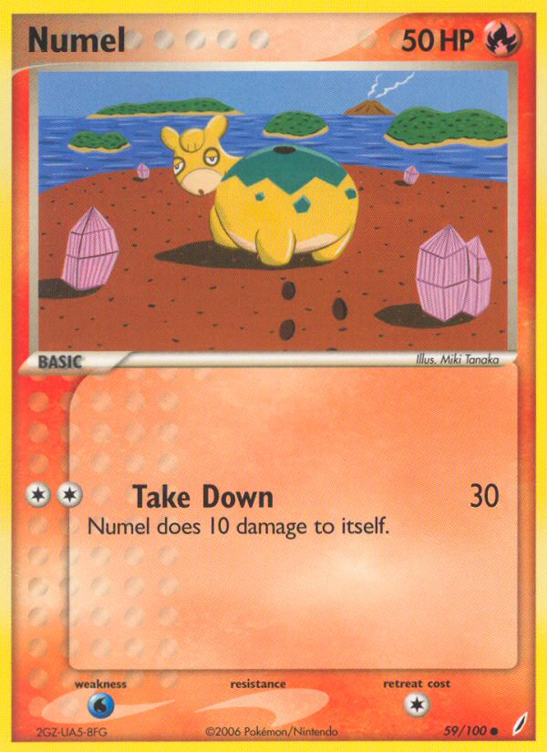 Numel — illustrated card