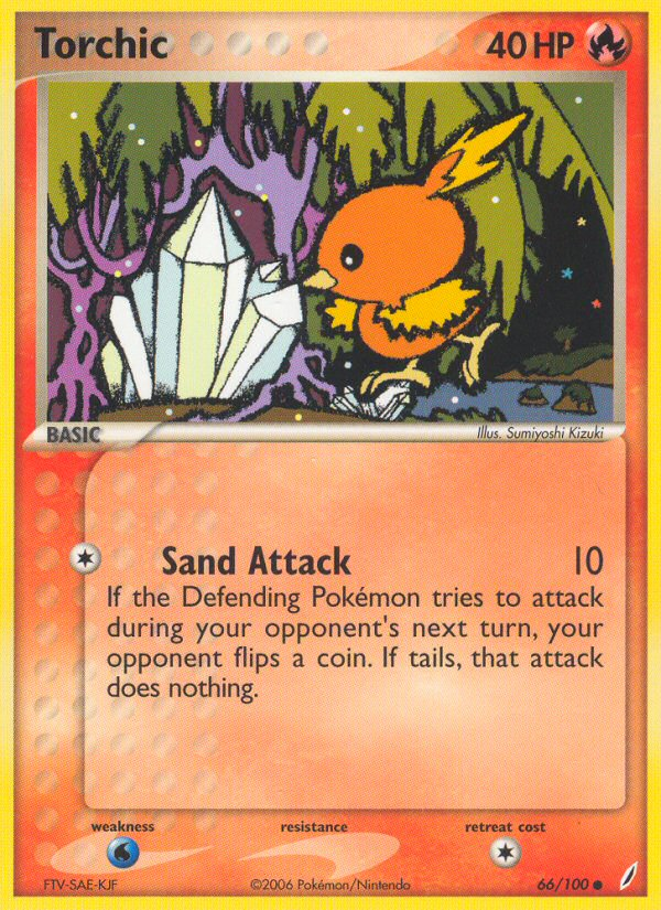 Torchic — illustrated card
