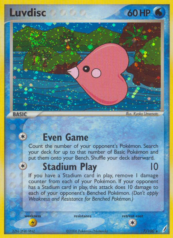Luvdisc — illustrated card
