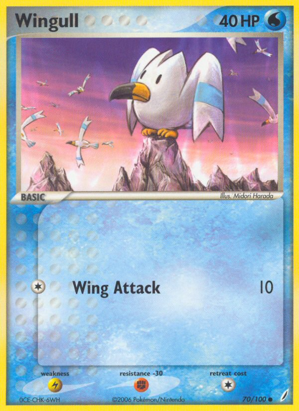 Wingull — illustrated card