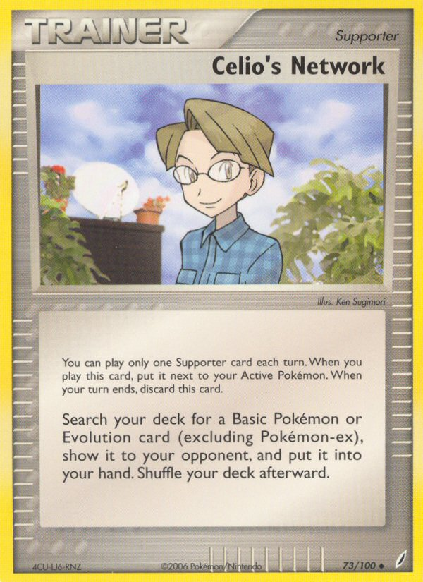 Celio's Network — illustrated card