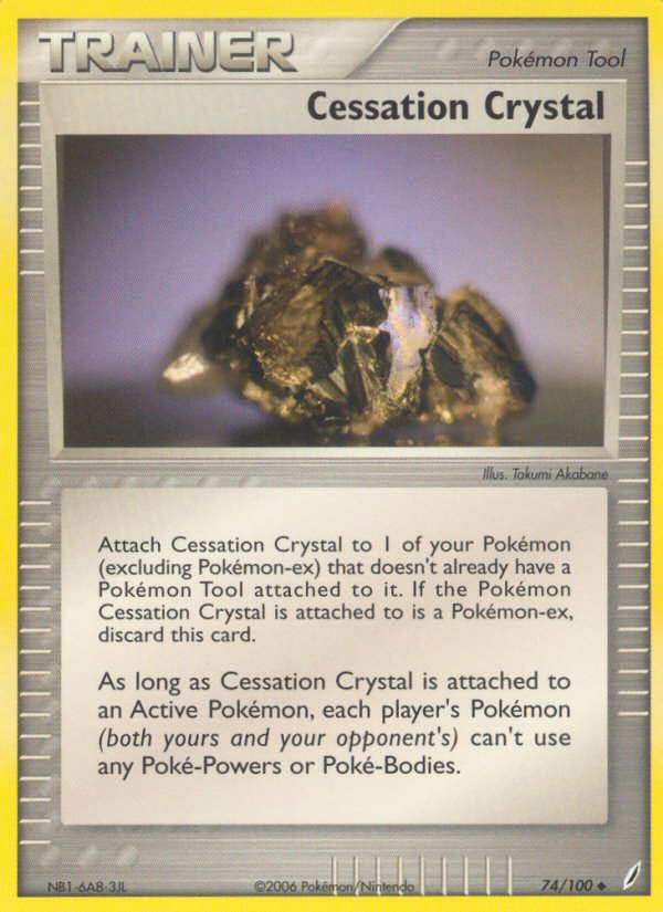 Cessation Crystal — illustrated card