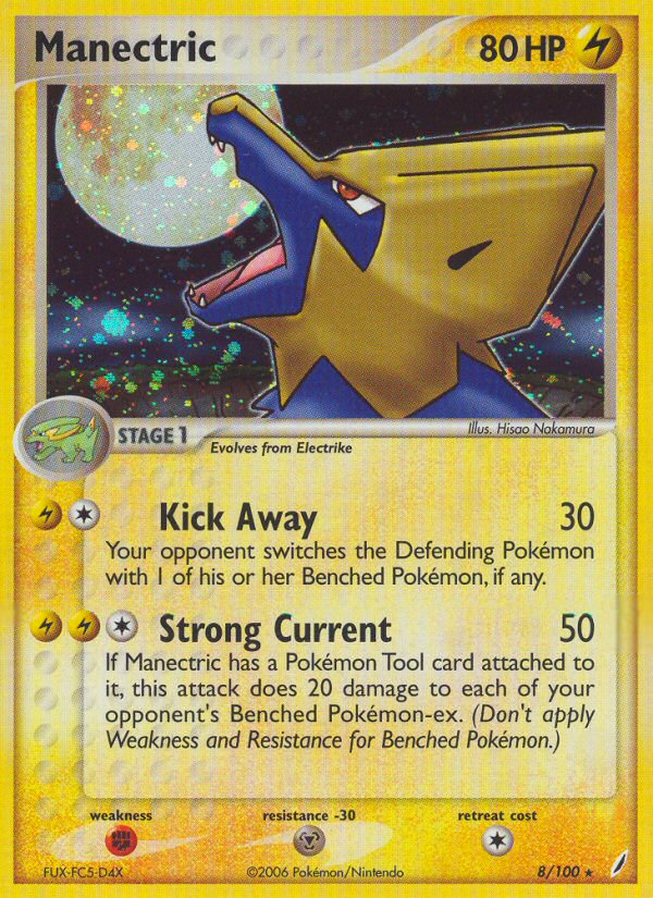 Manectric — illustrated card