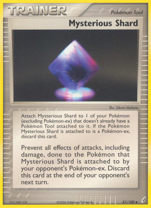 Mysterious Shard — illustrated card