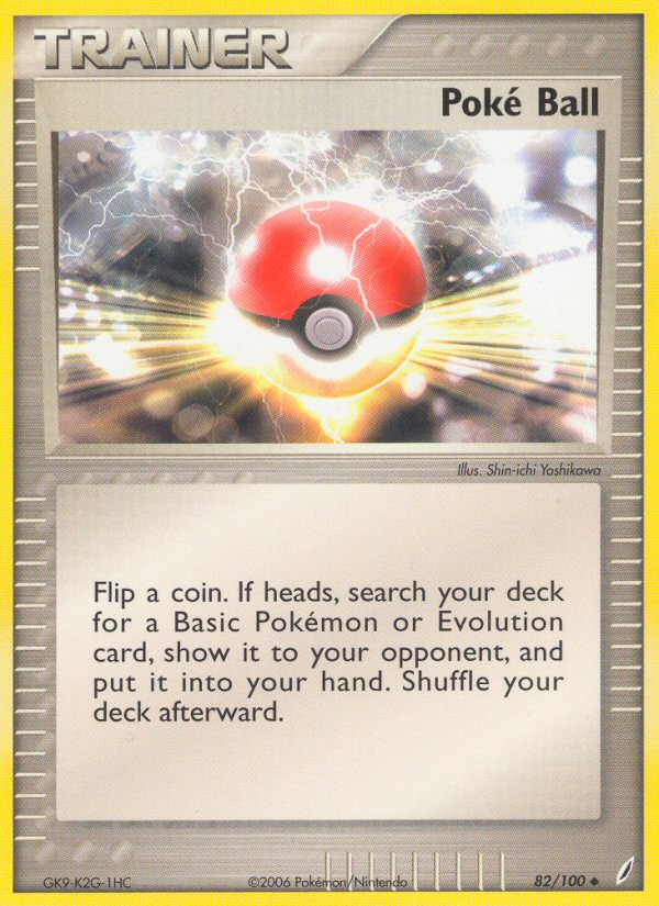 Poké Ball — illustrated card