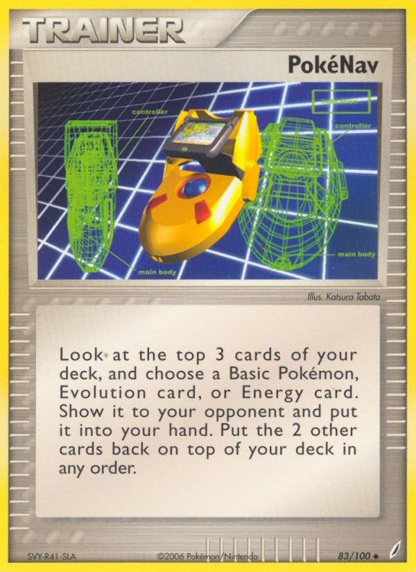 PokéNav — illustrated card