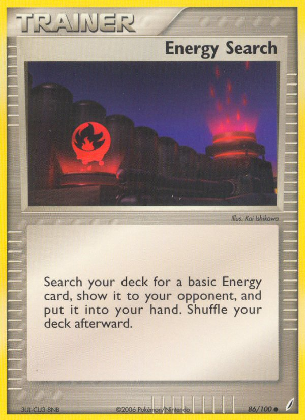 Energy Search — illustrated card
