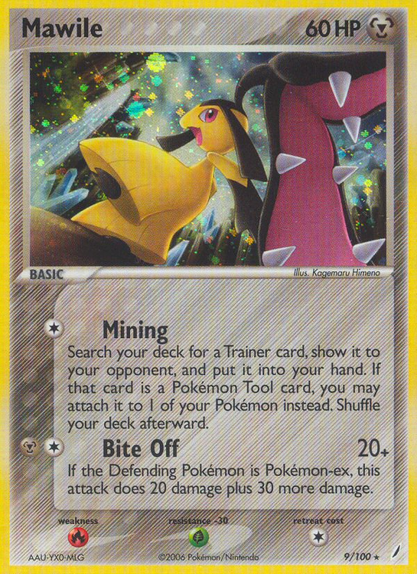 Mawile — illustrated card