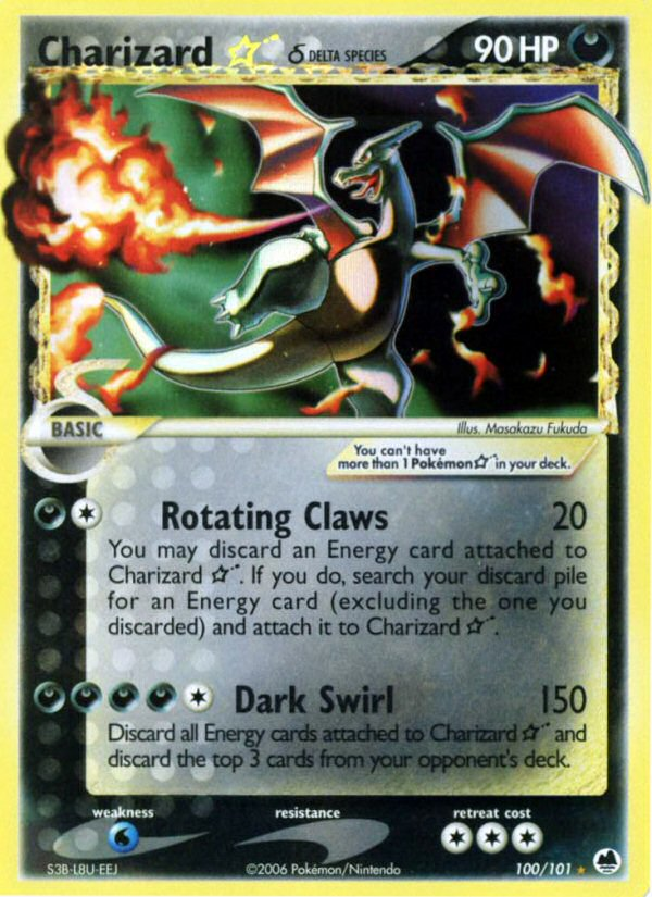 Charizard ★ δ — illustrated card