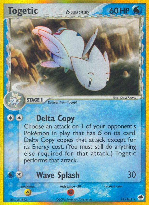 Togetic δ — illustrated card