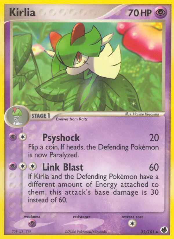 Kirlia — illustrated card