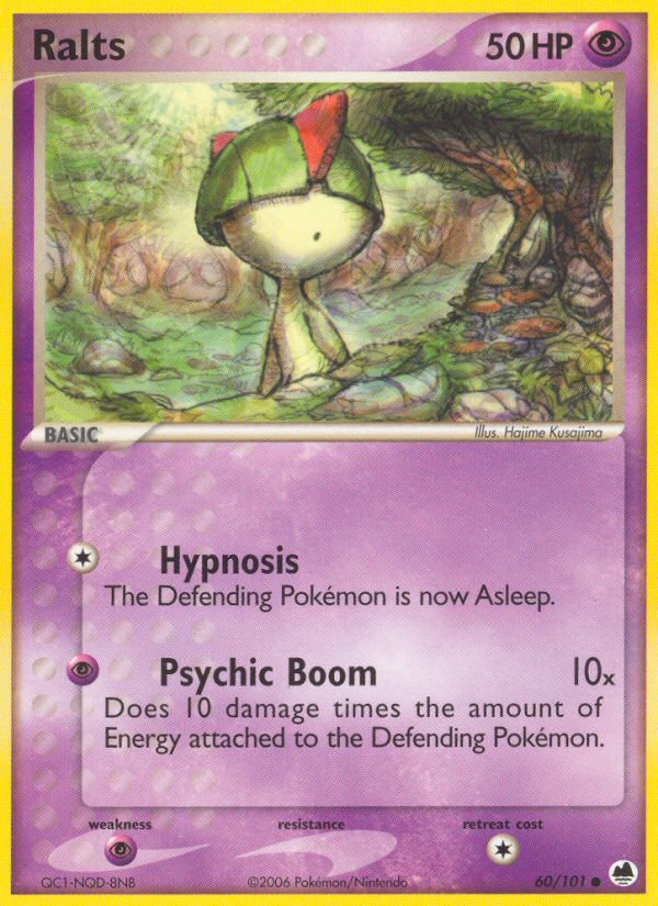 Ralts — illustrated card