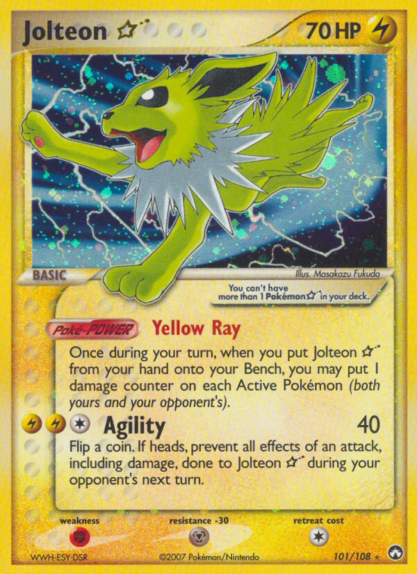 Jolteon ★ — illustrated card