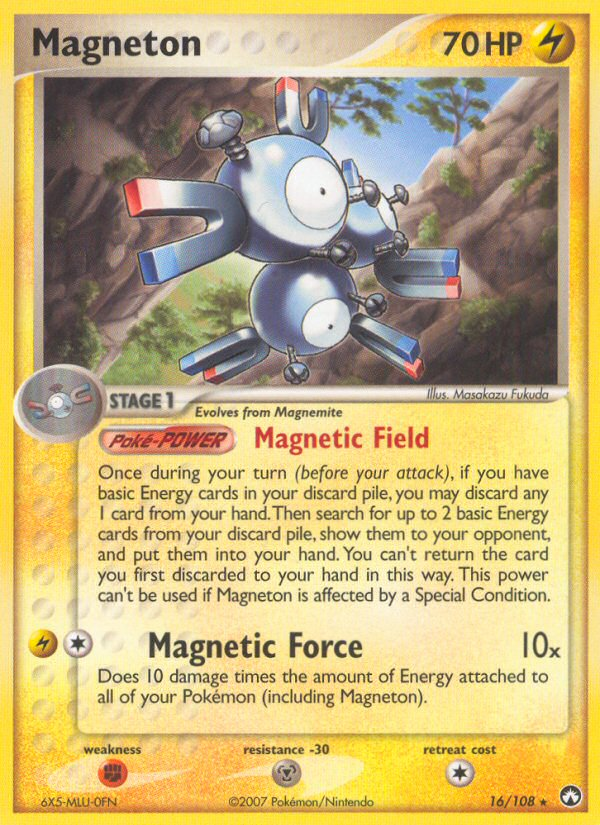 Magneton — illustrated card