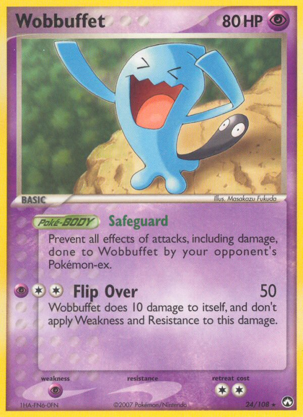 Wobbuffet — illustrated card