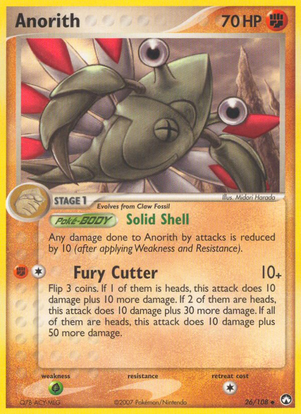 Anorith — illustrated card