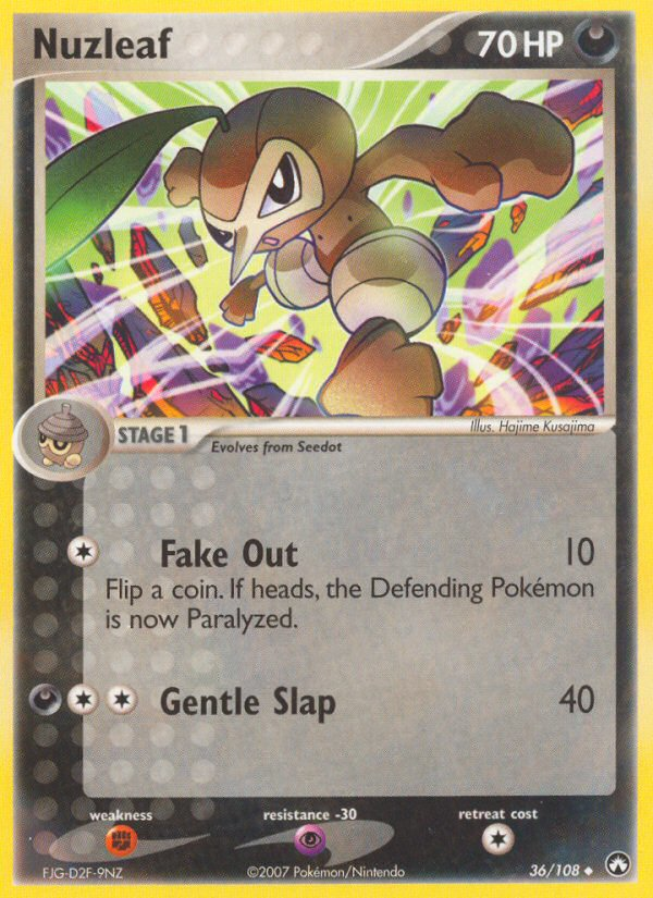 Nuzleaf — illustrated card