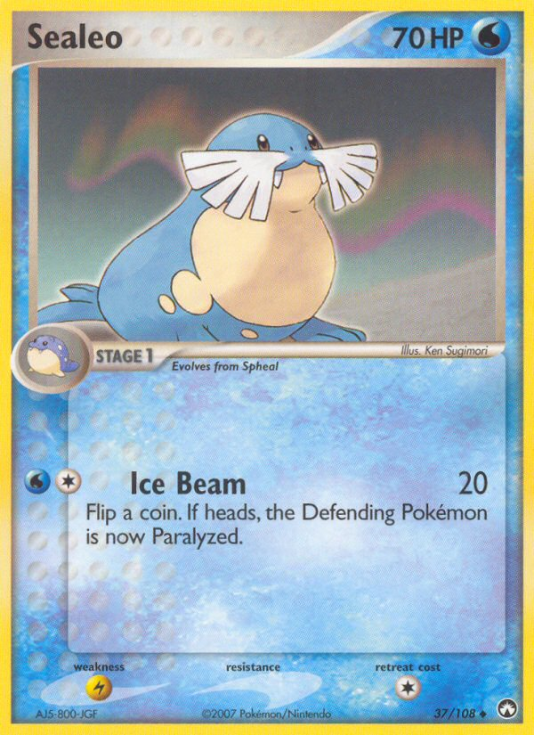 Sealeo — illustrated card
