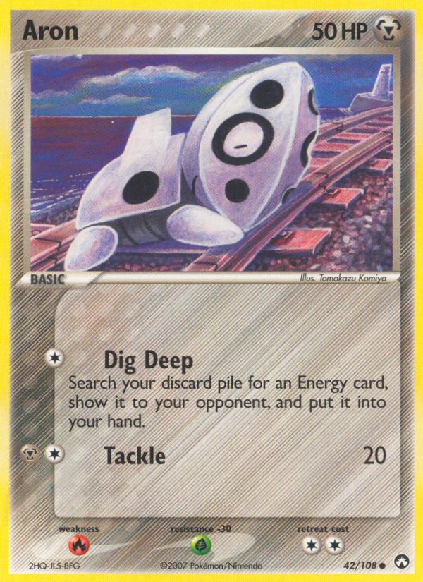Aron — illustrated card