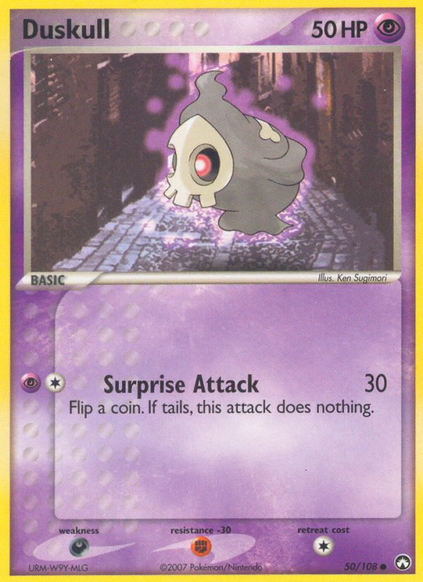 Duskull — illustrated card