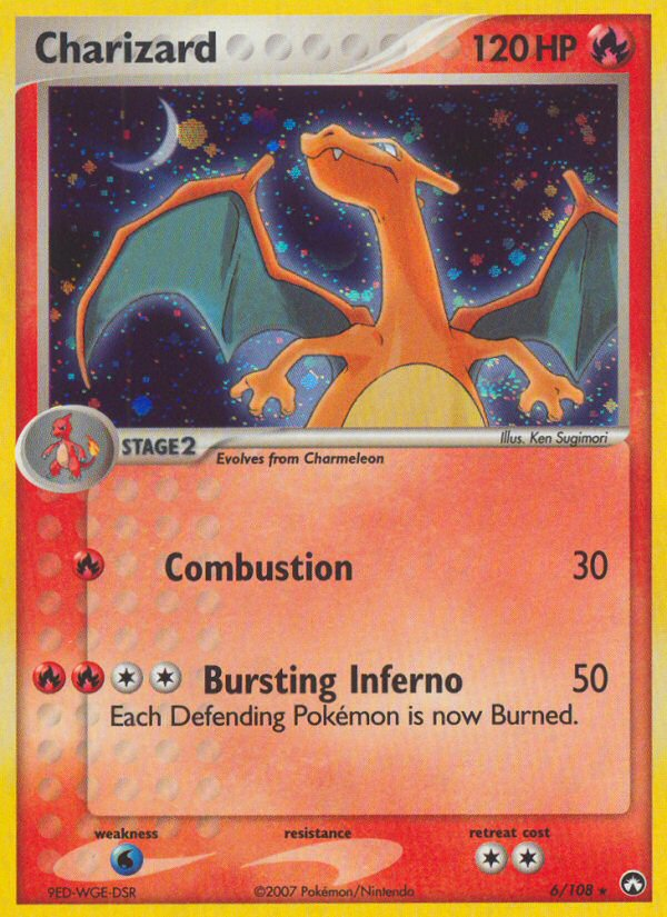 Charizard — illustrated card