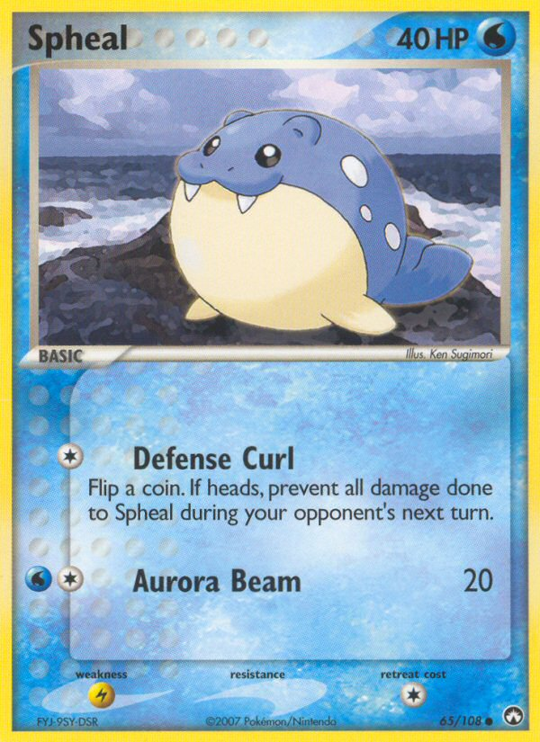 Spheal — illustrated card