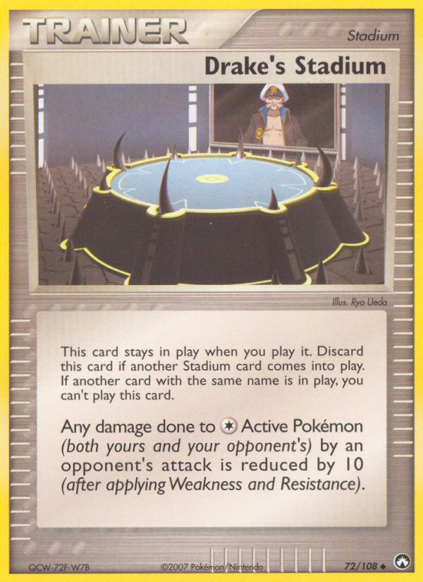 Drake's Stadium — illustrated card
