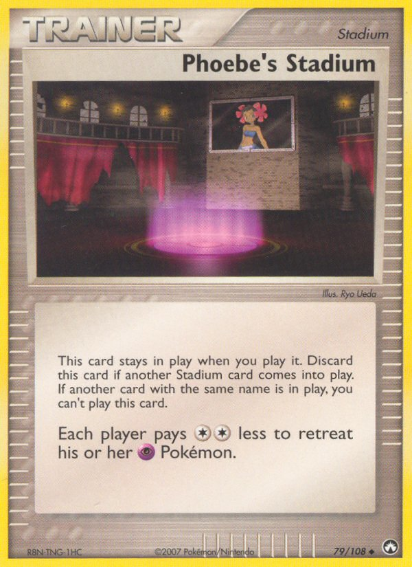 Phoebe's Stadium — illustrated card