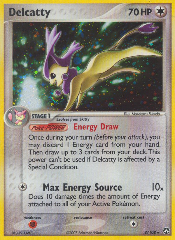 Delcatty — illustrated card