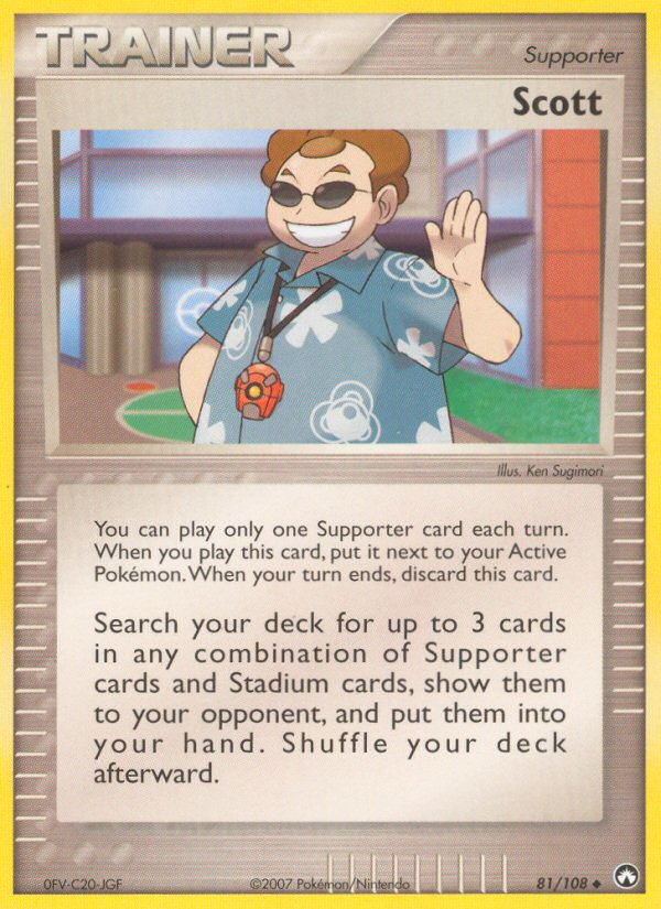 Scott — illustrated card