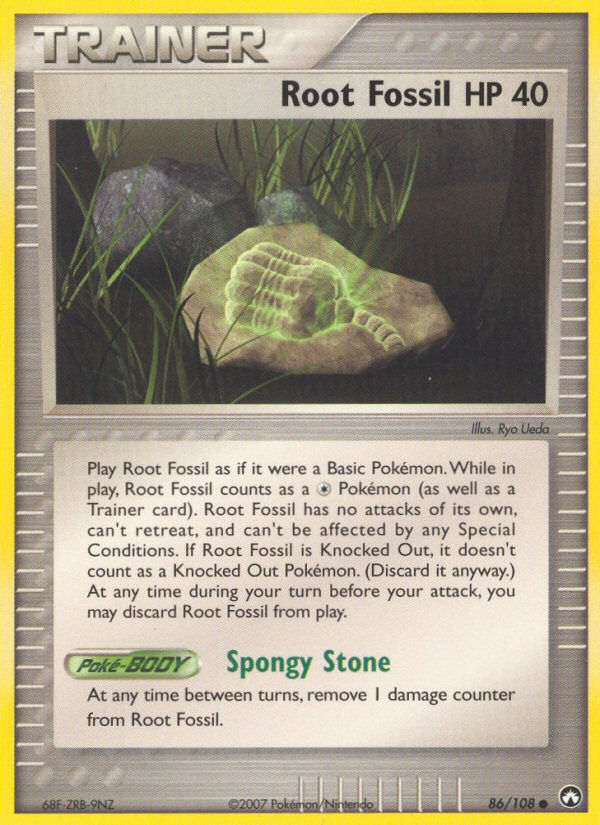 Root Fossil — illustrated card