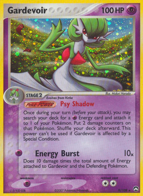 Gardevoir — illustrated card