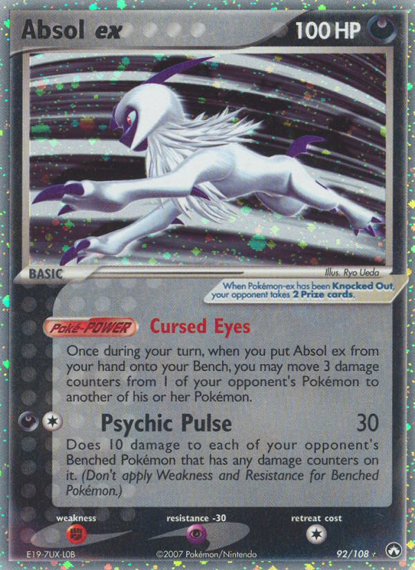 Absol ex — illustrated card