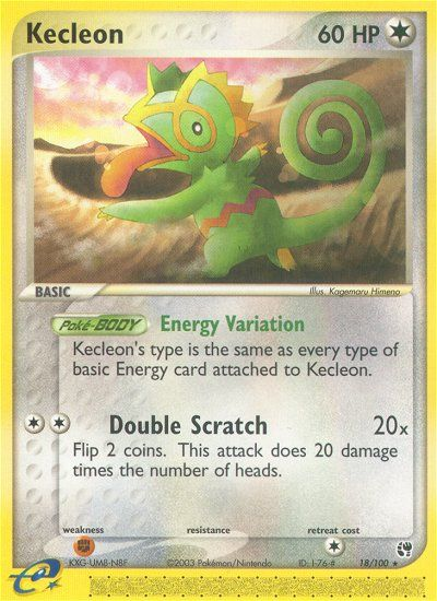 Kecleon — illustrated card
